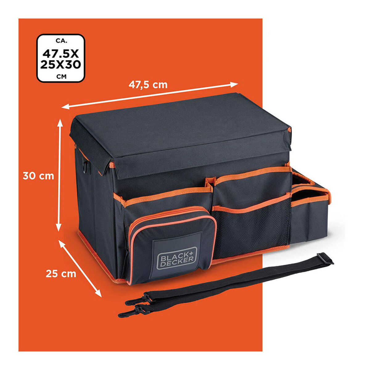 Bilorganiserer Black & Decker Kjøler
